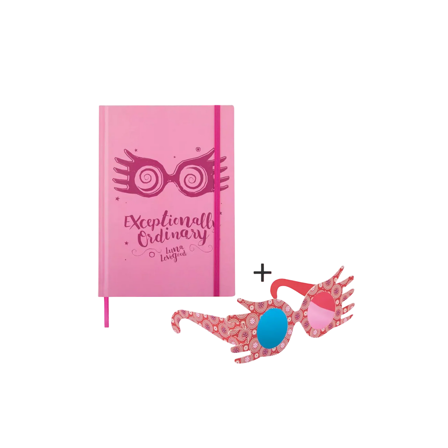 Carnet Harry Potter - Luna lovegood (avec marque page)