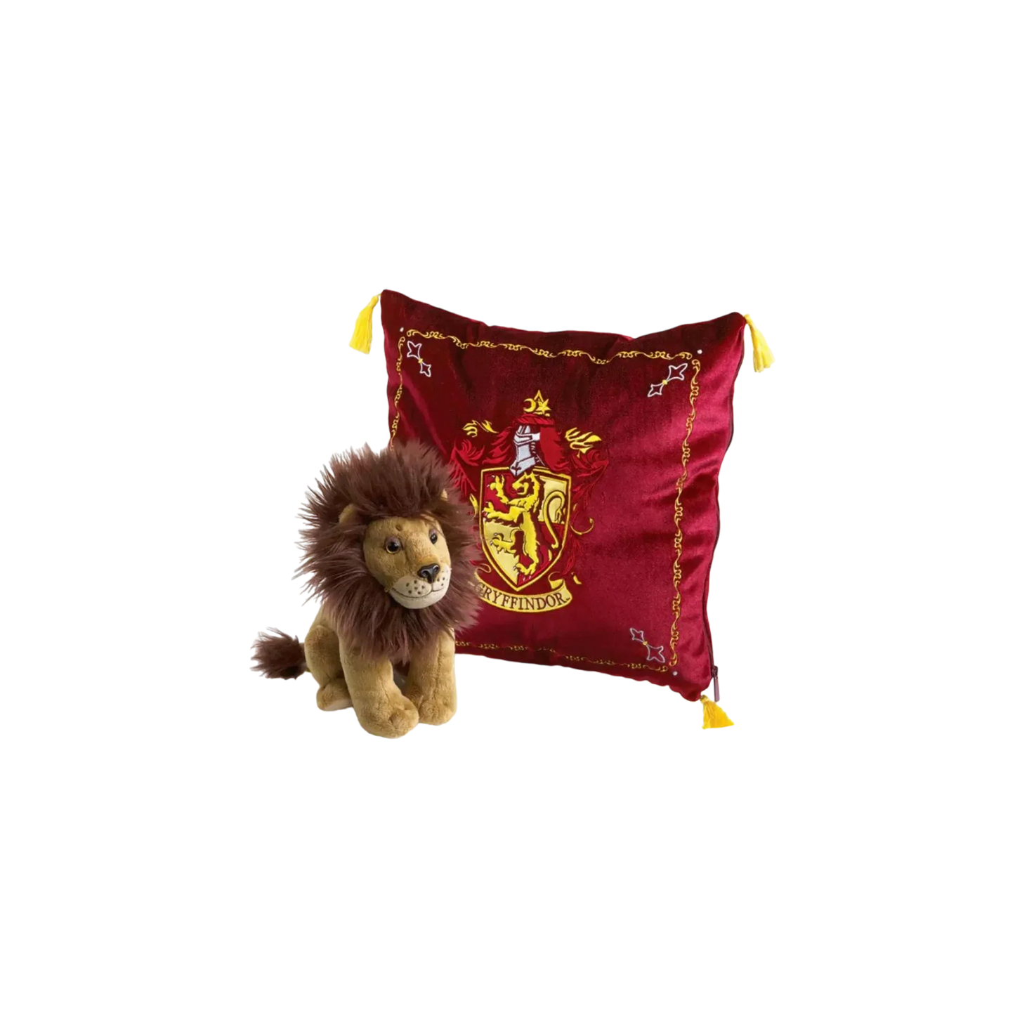 Coussin Harry Potter et peluche - Gryffondor