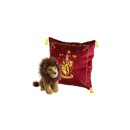 Coussin Harry Potter et peluche - Gryffondor