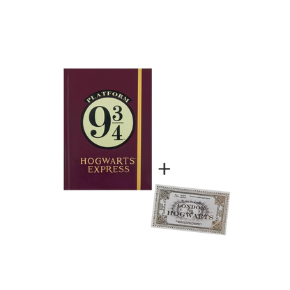 Carnet Harry Potter - Poudlard Express (avec marque page)