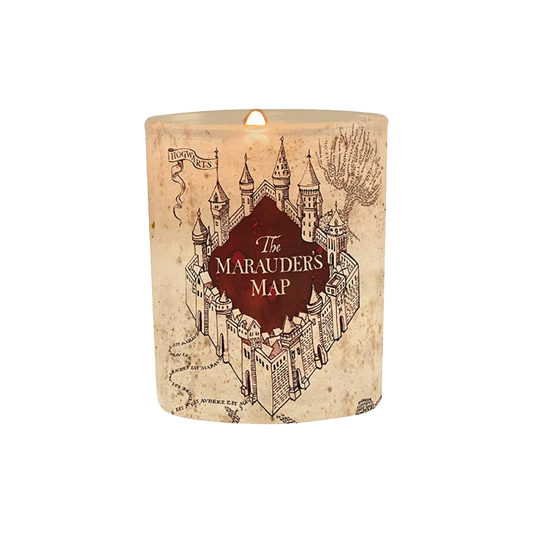 Bougie Harry Potter - Carte du Maraudeur