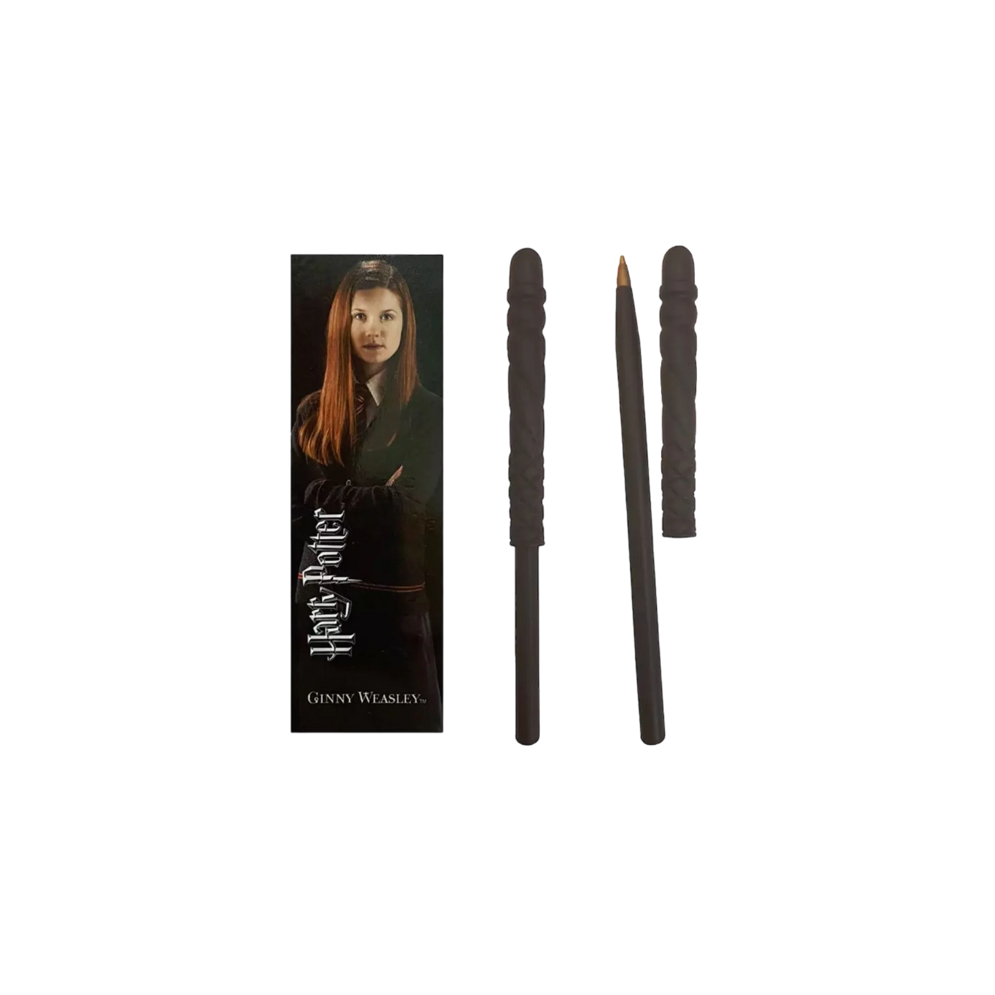 Stylo baguette Harry Potter - Ginny Weasley (avec marque page)