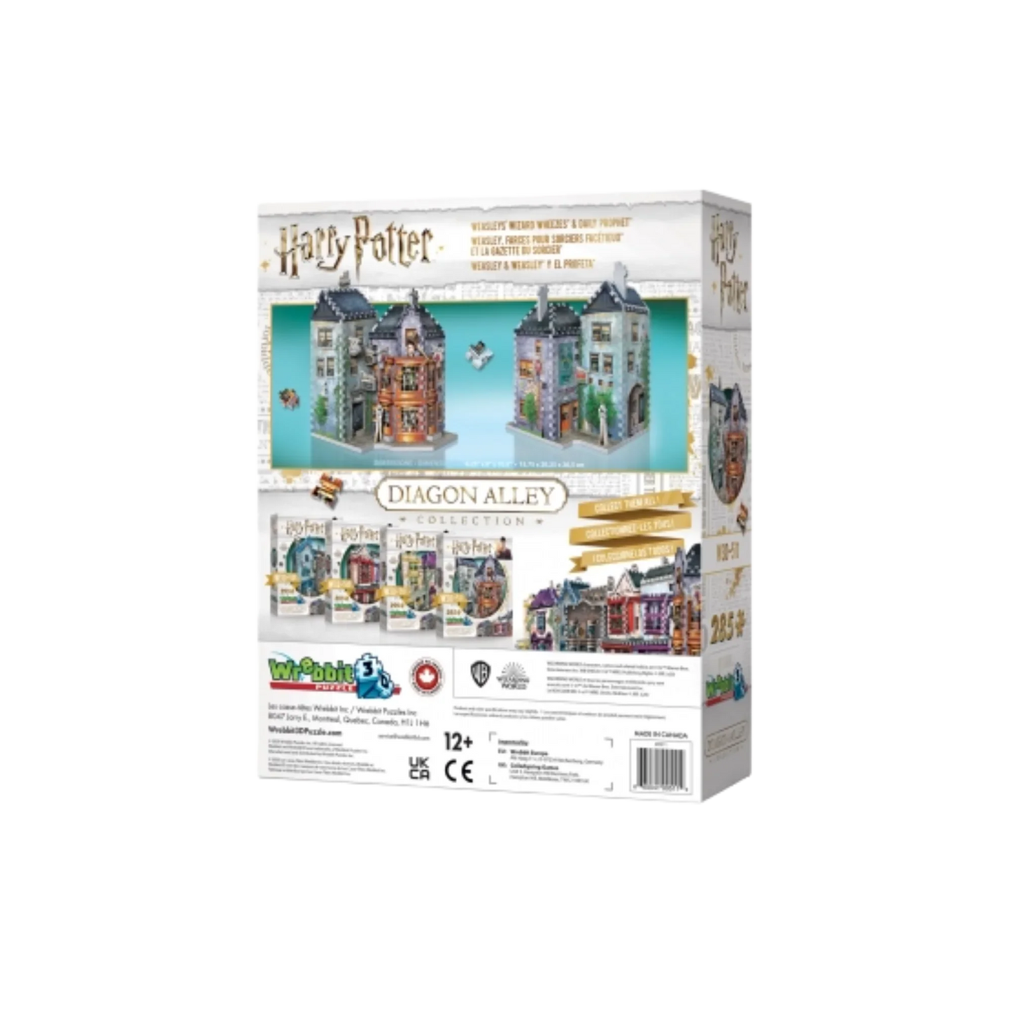 Puzzle 3D Boutique des Weasley