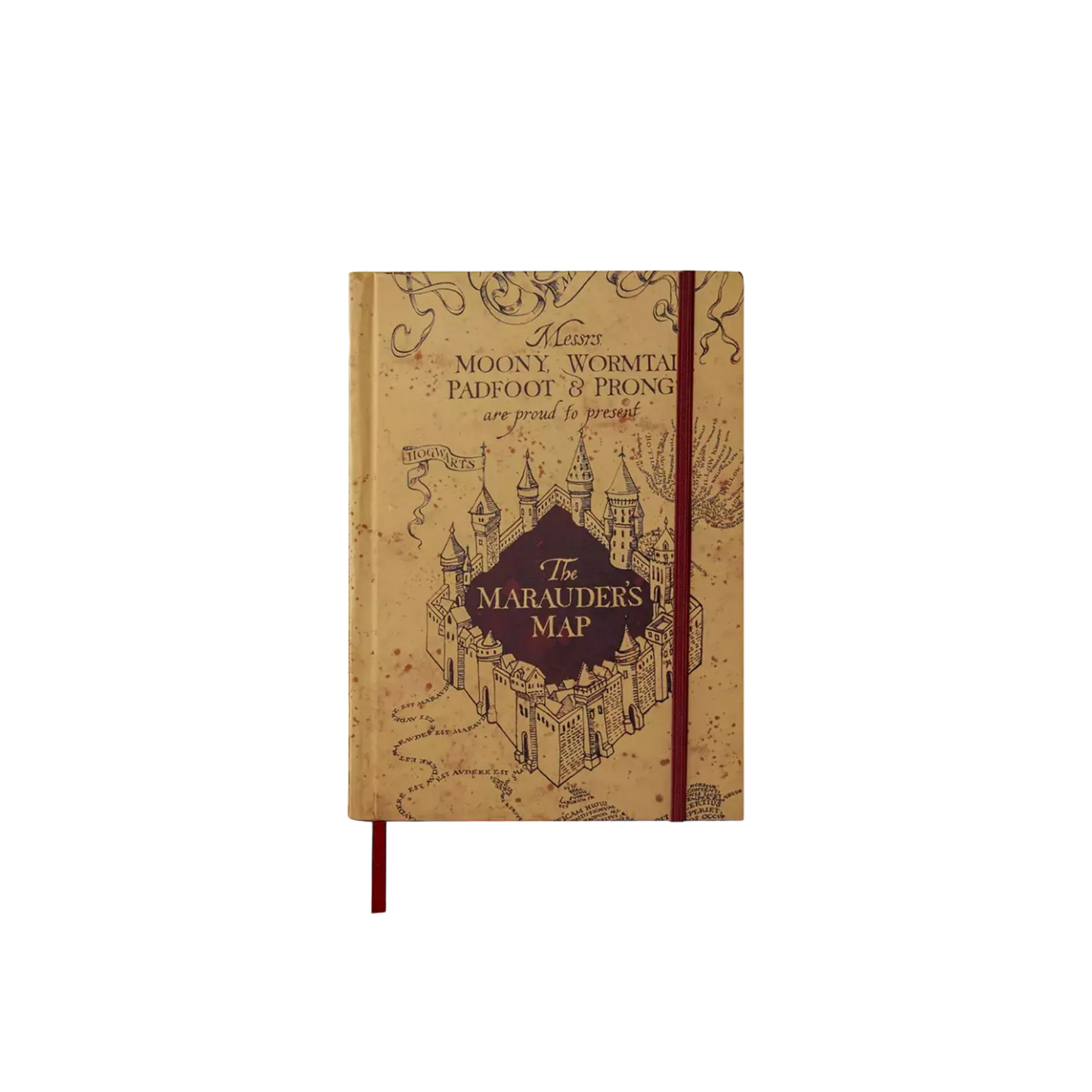 Carnet Harry Potter - Carte du maraudeur