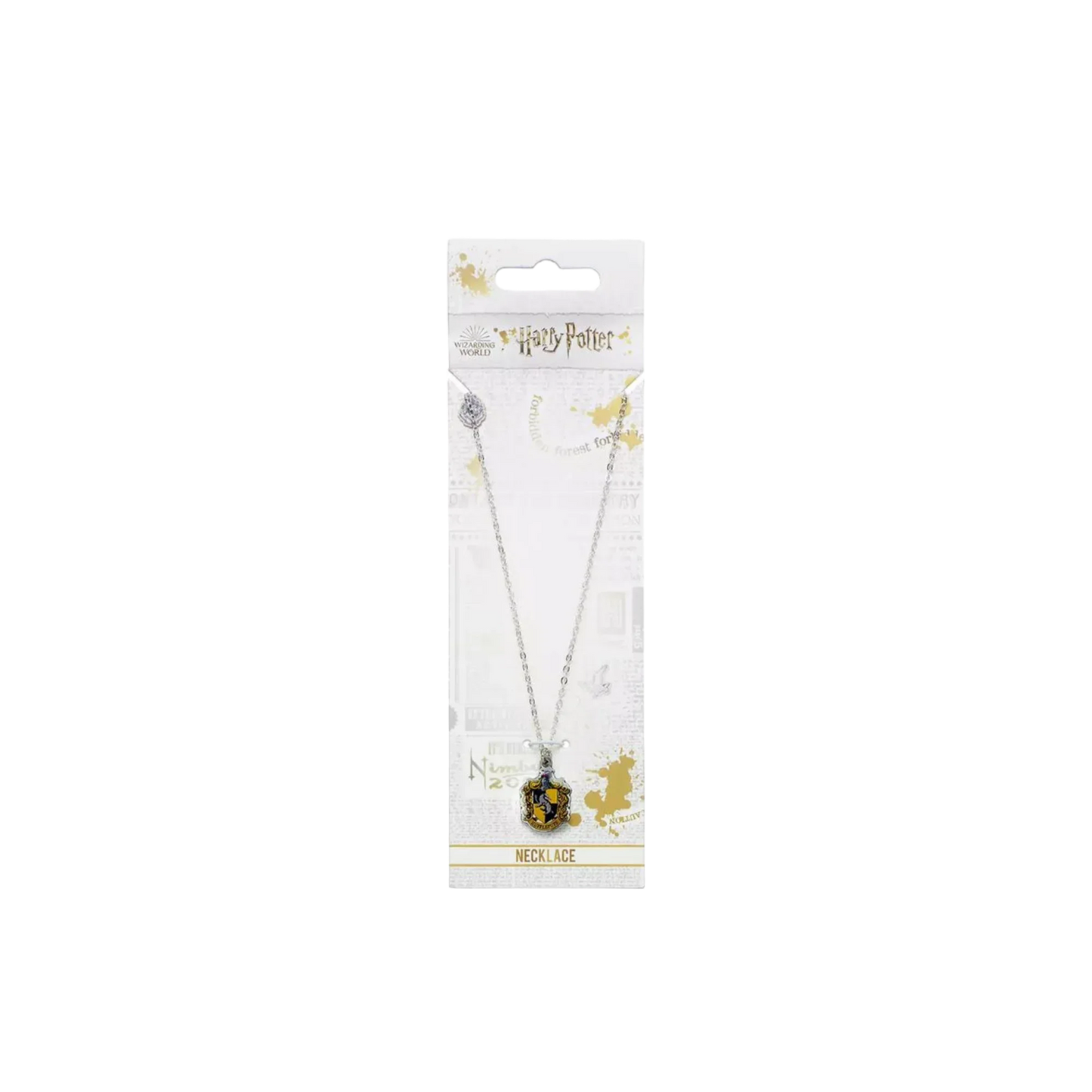 Collier Harry Potter - Ecusson Poufsouffle