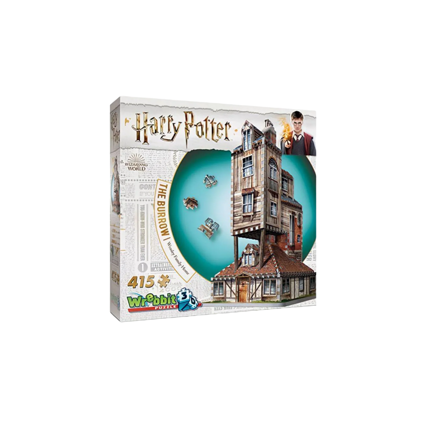 Puzzle 3D La Maison des Weasley