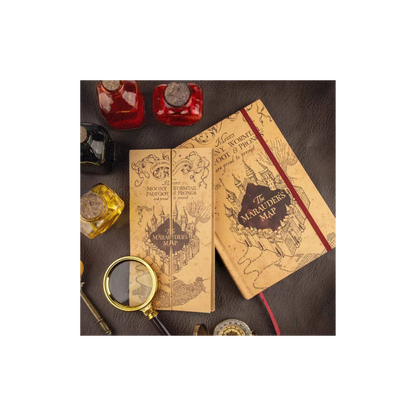 Carnet Harry Potter - Carte du maraudeur