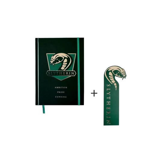 Carnet Harry Potter - Serpentard (avec marque page)