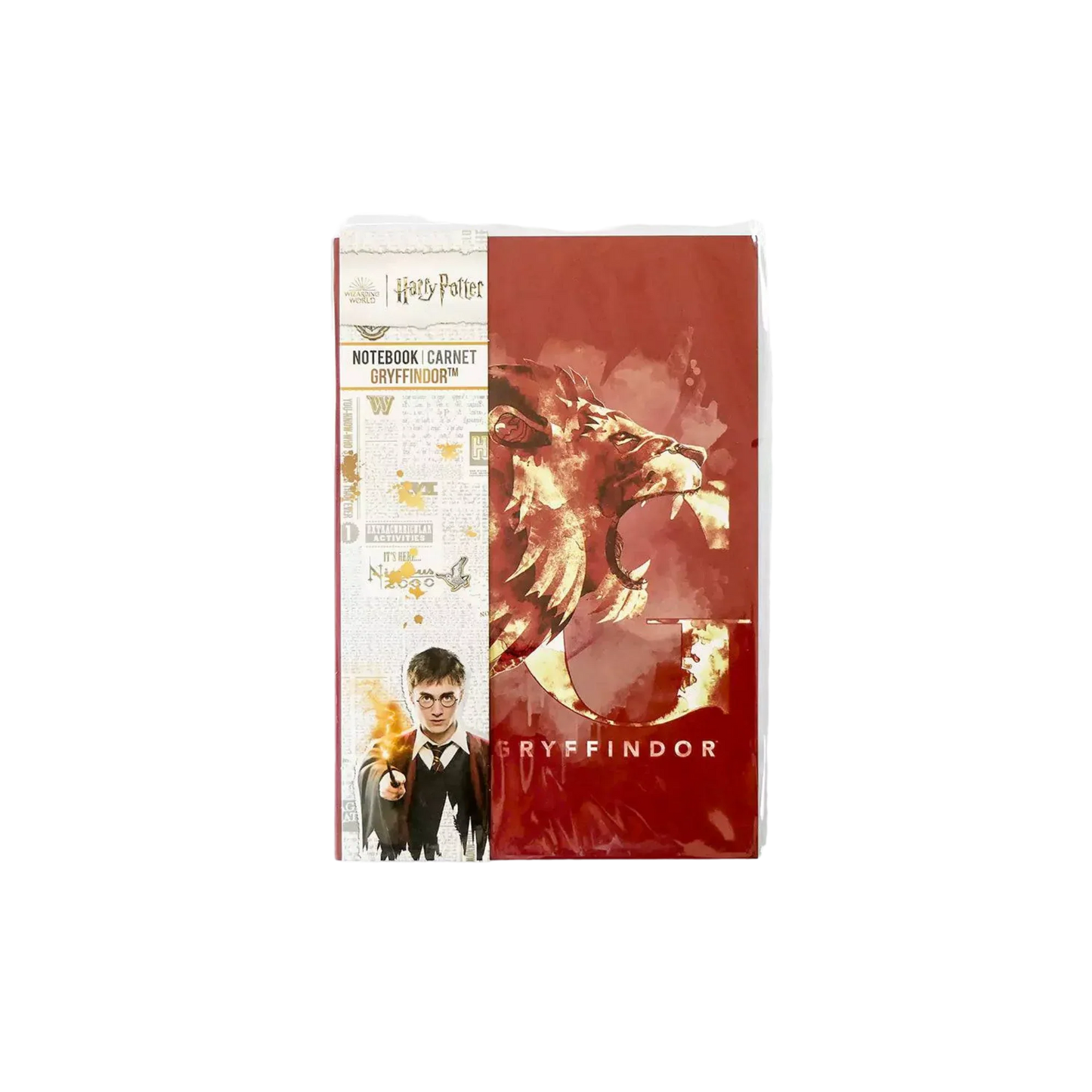 Carnet Harry Potter souple - Gryffondor