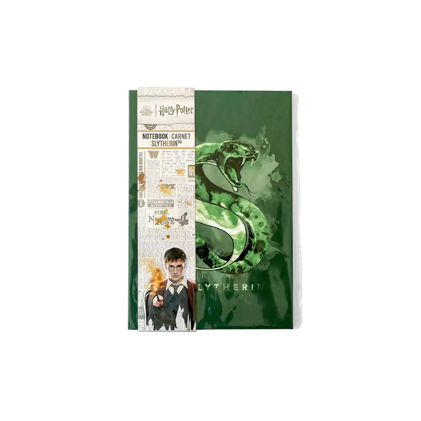 Carnet Harry Potter souple - Serpentard