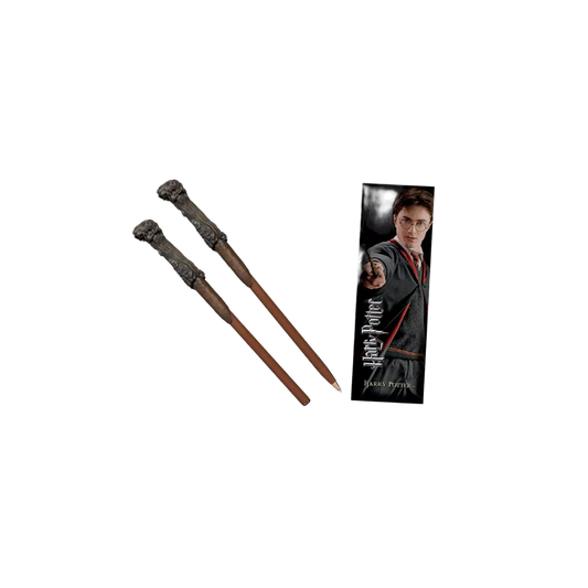 Stylo baguette Harry Potter (avec marque page)