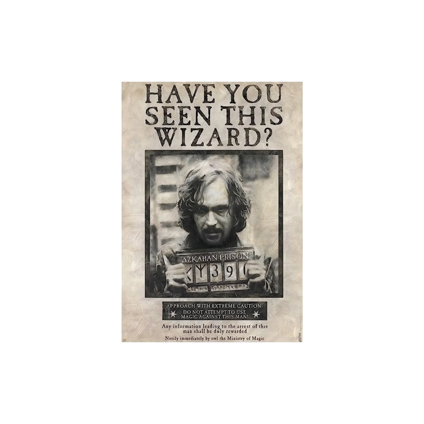 Poster Harry Potter Wanted Sirius Black