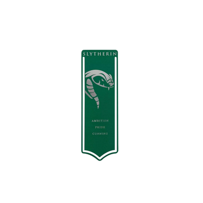 Marque page Harry Potter métal - Serpentard